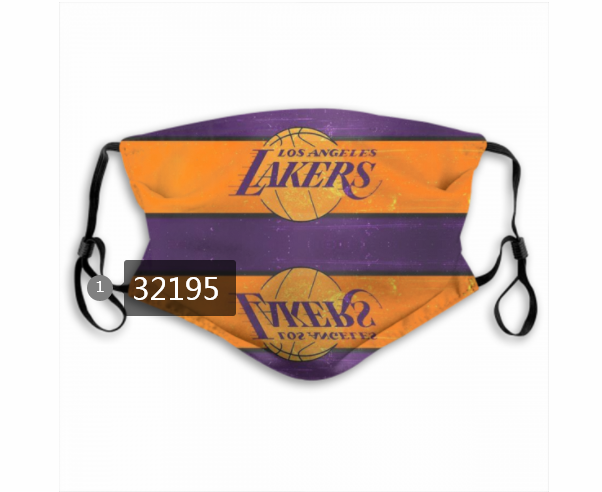 NBA 2020 Los Angeles Lakers29 Dust mask with filter